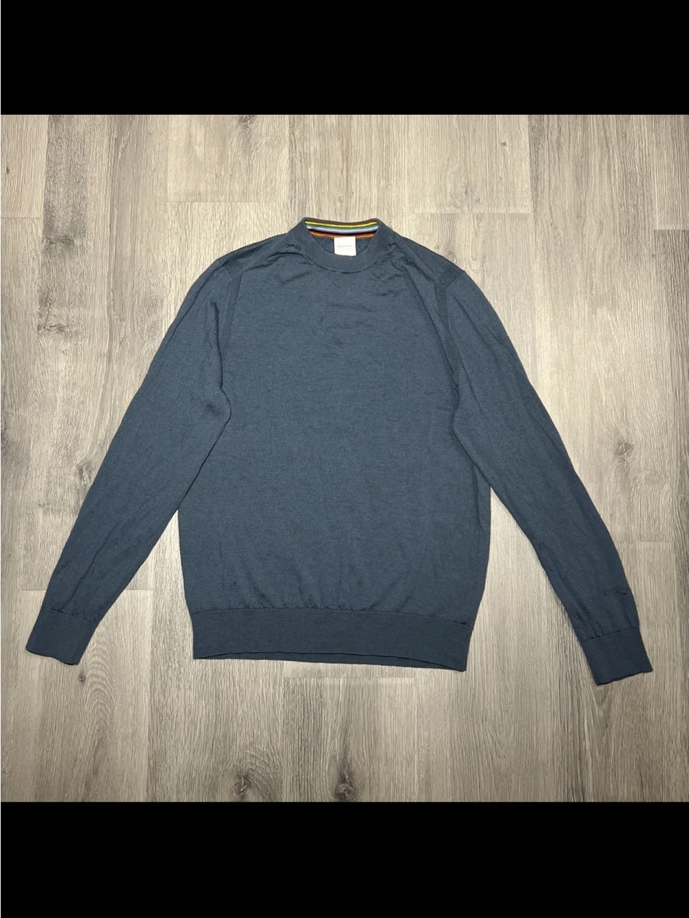 Men's Crewneck Sweater in Slate Blue